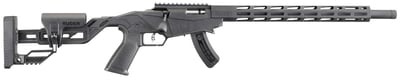 Ruger Precision Rimfire Rifle 22 LR 18" Barrel 15 Rounds Molded Chassis Black - $434.95 