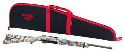 Ruger 10/22 Carbine Go Wild Rock Star .22 LR 18.5" Barrel 10-Rounds Soft Case - $235.19