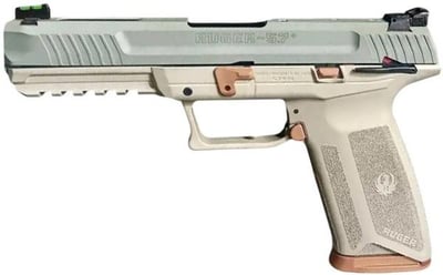 Ruger Ruger-57 Badger 5.7x28mm 20-rds 4.9" Semi-Auto Pistol with Tan/Gray/Brown Finish - $529.99 (Free S/H on Firearms)