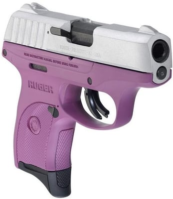 Ruger EC9s Purple/Stainless 9mm 3.12" Barrel 7-Rounds - $249