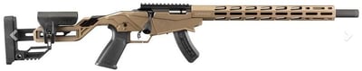 Ruger Precision 22LR 18" BrntBrnz IVS Exc 10rd - $489.99