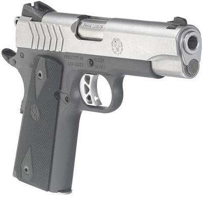 Ruger SR1911 Tungsten Grey / Stainless 9mm 4.25" Barrel 10-Rounds - $681.79