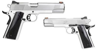 Kimber Stainless 1911 LW Arctic 45 ACP 5" Barrel 8+1 Rnd w/Black Grip - $629.99 ($12.99 Flat S/H on Firearms)