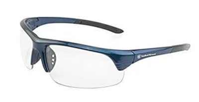 Smith & Wesson Corporal Half Frame Shooting Glasses with No-Slip Rubber, Impact Resistance and Storage Bag for Shooting, Working and Everyday Use - $6.4 + FREE Shipping