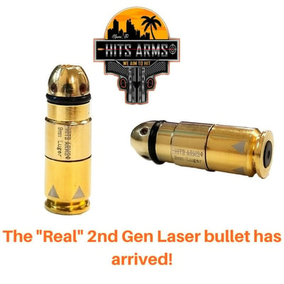 9mm Luger Laser Dry Fire Bullet by Hits Arms - $53.09 w/code "blackfriday"