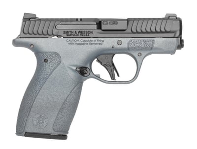 S&W Bodyguard 2.0 .380 ACP 2.75" Barrel, 10/12 Rounds, Night Sights, 2 Mags, Blue Titanium / Black - $429
