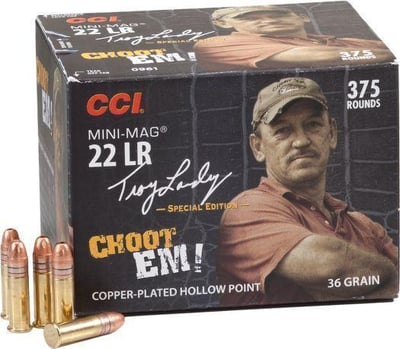 CCI Troy Landry Signature Series Rimfire Ammo CCI Mini-Mags 36gr. HP - $27.99 + Free in-store pickup or Free S/H over $49 (Free Shipping over $50)