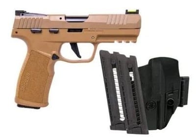 Sig Sauer P322 TACPAC Coyote Tan w/3 Magazines and Holster .22 LR 4" 20rd - $399.99 