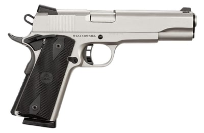 Armscor Rock Island Rock Matte Nickel 45 ACP 5" 8rd - $459.99