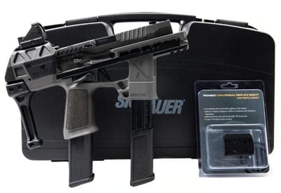 Sig Sauer P320 Flux Legion 9mm Luger 3.9" 30rd w/ Plate & Viridian Reflex Sight - $1499.99