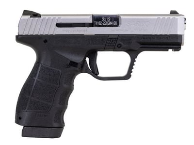 SAR USA SAR9 C 9mm 4" 15rd Pistol, Black/SS - $229.99 