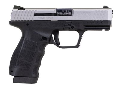 SAR USA SAR9 C 9mm Semi-Auto Pistol, 4" Barrel,15+1 Rounds, RMSc Footprint, Black - $199.99 