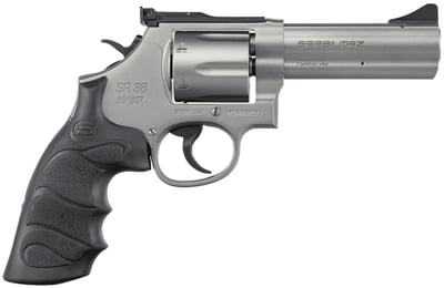 Sar USA SR38 HGR 357 Magnum 4in Stainless Revolver - 6 Rounds - $423.97  (Free S/H over $75 or Free store pickup)