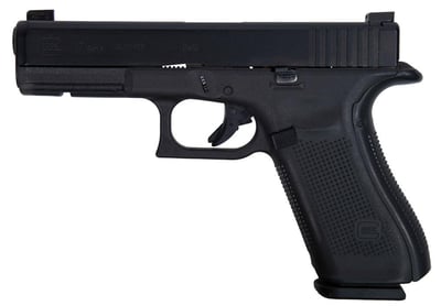 GLOCK G17 Gen5 9mm 4.49" 17rd - Black w/ Ameriglo Night Sights & 2 Mags - Police Trade In - $369.44 (FREE Shipping on Firearms)
