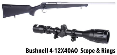SAUER 100 CERATECH 243 22INCH SYNTHETIC - $599.99 