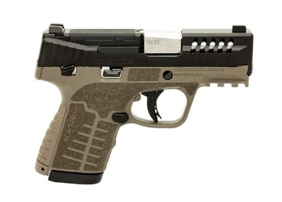 Savage Arms Stance XR MC9MS 9mm 3.2" 13rd Pistol, Ported, Black / FDE - $395.50 (Free S/H on Firearms)