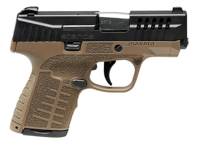 Savage Stance 9mm 3.2" 8rd Pistol, Contrast Sights, FDE - $320.99