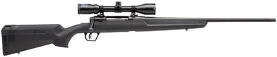Savage Axis II XP 7mm-08 Rem 22" 4rd Bolt Rifle w/ 3-9x40 Scope Black Synthetic - $346.99 