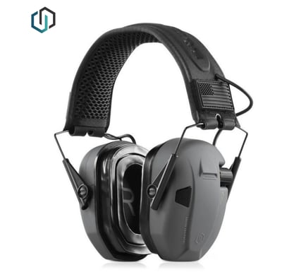 Savior Apollo Electronic Ear Protection, Gray, Compact Collapsible Design - $41.99