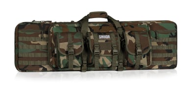 Savior Equipment Camo American Classic 36" Double Rifle Case, M81 Woodland - $76.49 w/ Code: "SAV15" 