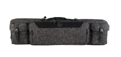 Savior Urban Warfare Double Rifle Bag, 46", Padded Double Rifle Slots, Tamography Black - $159.79