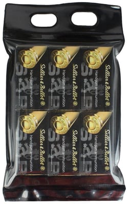 Sellier & Bellot 9mm 115 Gr FMJ Battle Pack - Up to 75 Years Shelf Life! (300 Rounds) - $66.97 w/code "5Aug24"