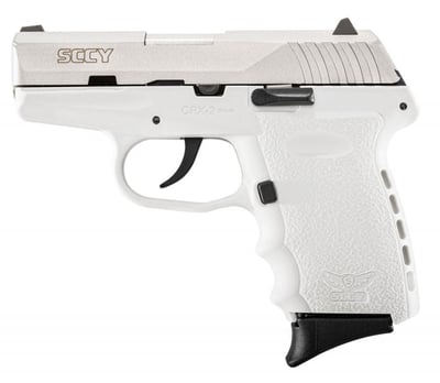 SCCY CPX-2 9mm 3.1" 10rd White Polymer Frame - $178.69