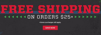 Free Shipping on $25+ on 2/9 Only! @Scheels