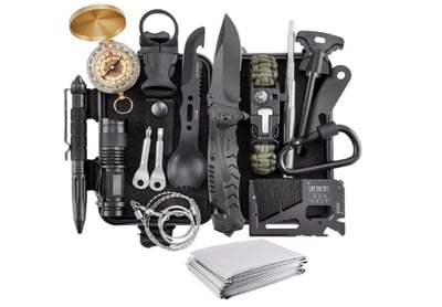 Survival Kit 17 in 1, Survival Gear Tool - $19.99 + FREE Shipping