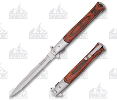 Wood Stiletto 5.75" Blade Flipper - $15.99 (Free S/H over $75, excl. ammo)