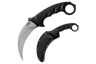Cold Steel Steel Tiger AUS 8A Knife, Black/Silver, 8 3/4" - $41.28 (Free S/H over $25)