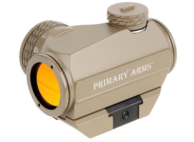 Primary Arms Advanced Micro Dot with Push Buttons and up to 50K-Hour Battery Life - FDE - $79.99 shipped 