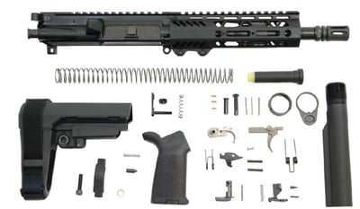 PSA 8.5" Pistol-length 300AAC Blackout 1/8 Phosphate 7" Lightweight M-Lok MOE EPT SBA3 Pistol Kit - $449.99
