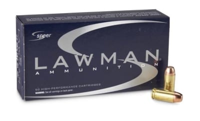 Speer Lawman .40 S&W 165 Grain TMJ-FN 50 Rounds - $20.89 (Buyer’s Club price shown - all club orders over $49 ship FREE)