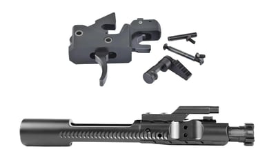 Partisan Triggers Disruptor AR-15 3 Position Drop In Forced Reset Trigger + Dirty Bird Industries Sand-Cut Bolt Carrier Group Bundle - $349.95 