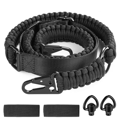 EZshoot Two Point Sling 550 Paracord with Metal Hook and Solid Swivels - $9.49 w/code "UIQ7XVDB" + FREE Shipping