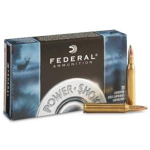 Federal Power-Shok Rifle Ammo, .30-06 Spring, 180-gr, SP 000000000475