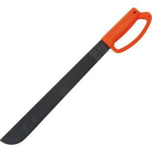 Ontario Knives 8516 Field Machete with One Piece Molded Orange Plastic Handle