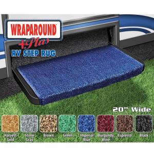 Wraparoundd Plus RV Step Rug, 20", Imperial Blue 000000020367