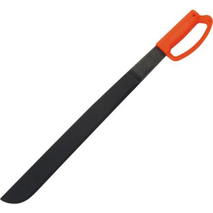 Ontario Knives 8520 Heavy Duty Machete with One Piece Molded Orange Plastic Handle