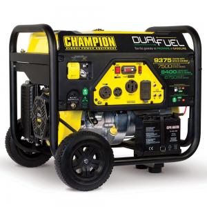Champion 7500 Watt Dual Fuel Portable Generator 81945