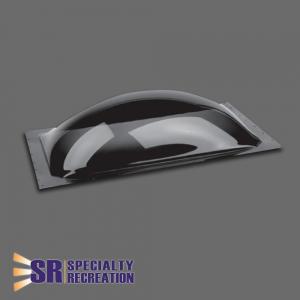 Thermoformed Polycarbonate 22" x 34" RV Skylight, Smoke 000000046169