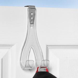 Adjustable Over-the-Door Hook Clear 000000046420