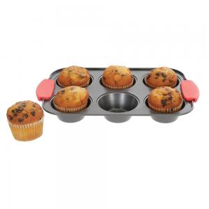 Silicone Handle Muffin Pan 000000046745