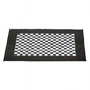 Checkered Racing Patio Mat, 9' x 12' 000000050172