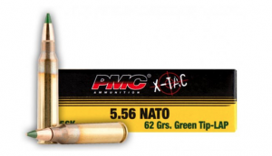 PMC Ammunition X-Tac M855 Green Tip FMJ Brass Case 5.56 20Rds