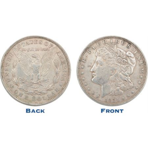 Silver Dollar USA2 1921 Morgan U.S. Silver Dollar