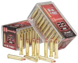 Hornady V-Max 22WMR 30 Grain 500 Round Case 83202 000000083202