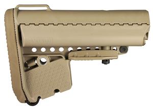 Vltor AEBMT EMOD Buttstock AR-15 Mil-Spec Polymer Tan 000000099492