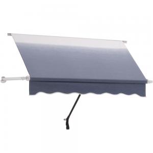 Dometic Deluxe Plus Window Awning Hardware, Tall, Polar White Monochromatic 000000136054